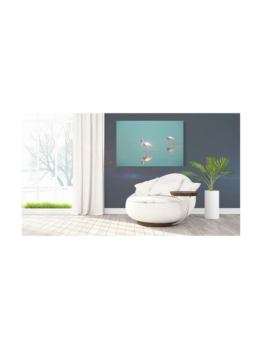 Tabloul Flamingos în Serenitate 120x80