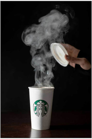 Steaming Coffee Cup Painting 80x120