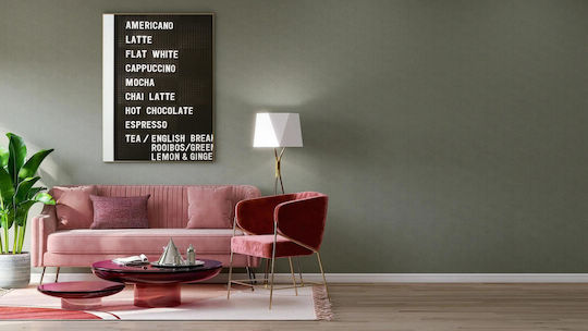 Πίνακας Coffee Menu Sign Πινακίδα Μενού Καφέ 80x120