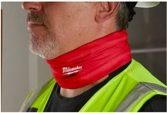 Milwaukee Neck Protection & Face Mask Protective Mask Fabric Red 4933478780 1pcs