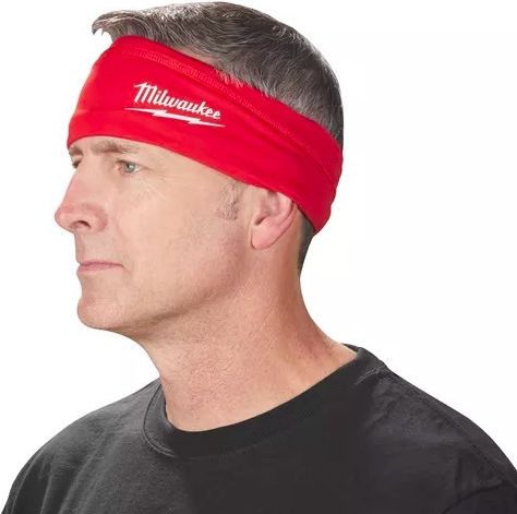 Milwaukee Neck Protection & Face Mask Protective Mask Fabric Red 4933478780 1pcs