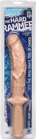 Doc Johnson Glass Dildo Flesh 23cm
