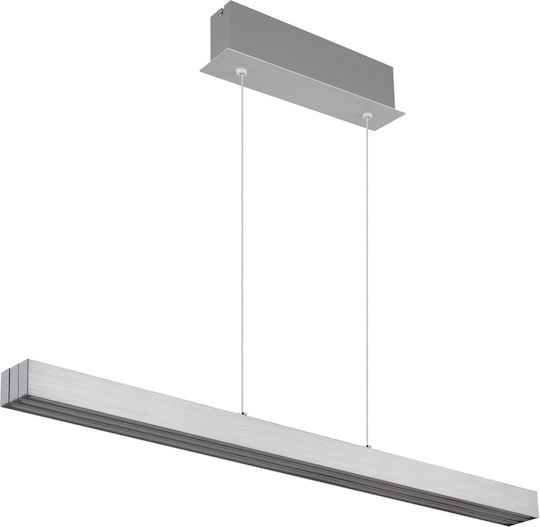 Globo Lighting Κρεμαστό Φωτιστικό Ασημί