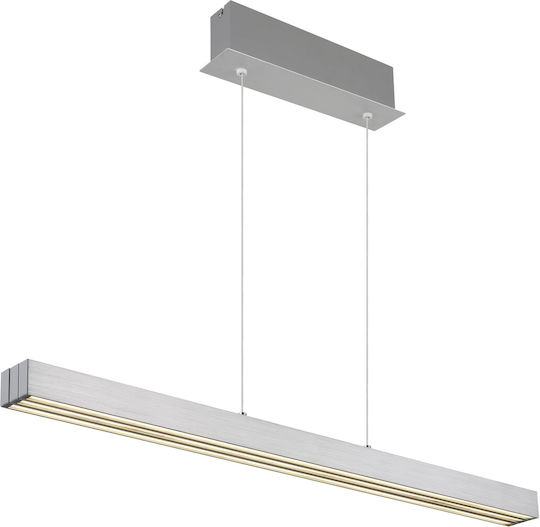 Globo Lighting Κρεμαστό Φωτιστικό Ασημί
