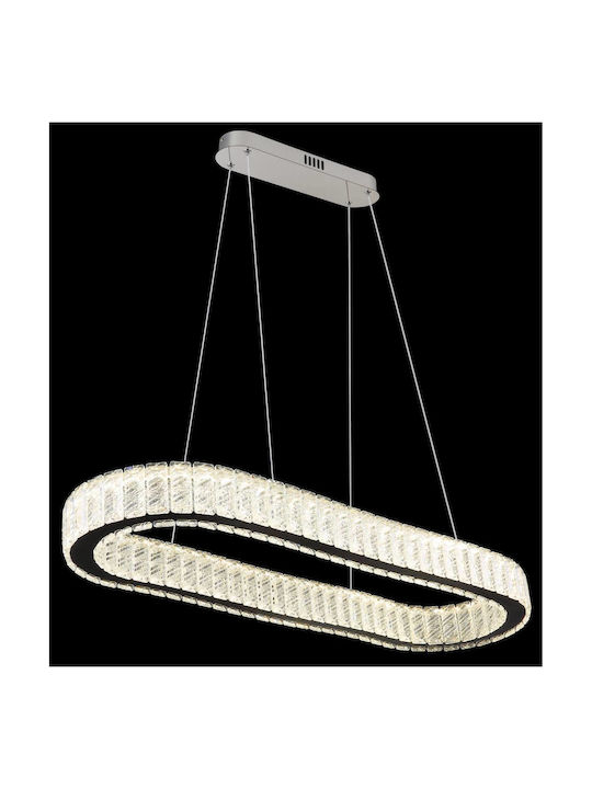 Globo Lighting Κρεμαστό Φωτιστικό Διάφανο