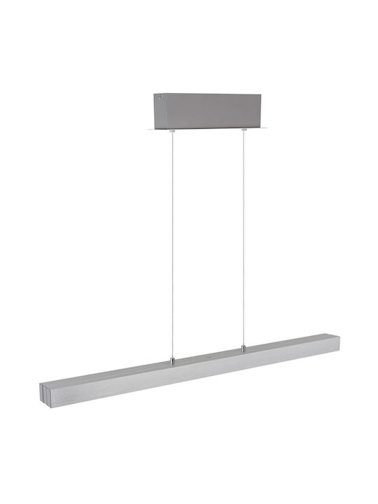 Globo Lighting Κρεμαστό Φωτιστικό Ασημί