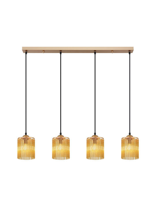 Globo Lighting Κρεμαστό Φωτιστικό Μελί