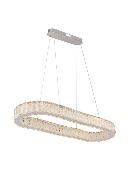 Globo Lighting Κρεμαστό Φωτιστικό Διάφανο