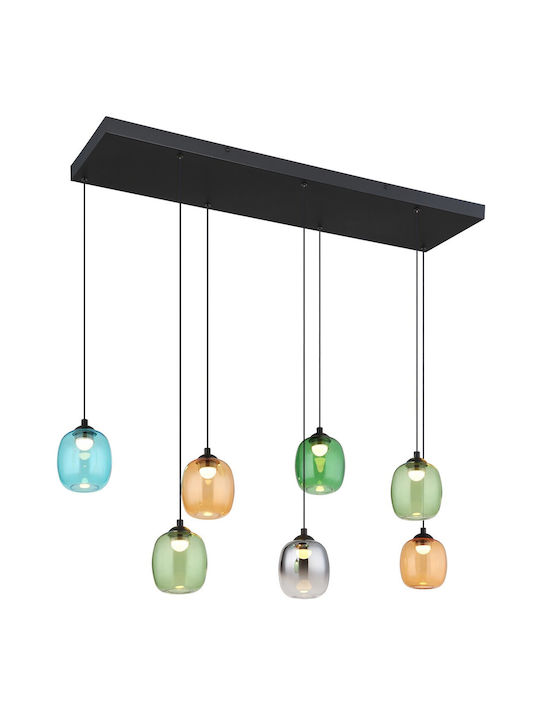 Globo Lighting Κρεμαστό Φωτιστικό Μαύρο