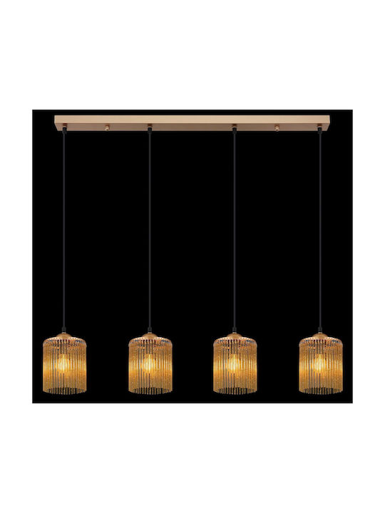 Globo Lighting Κρεμαστό Φωτιστικό Μελί