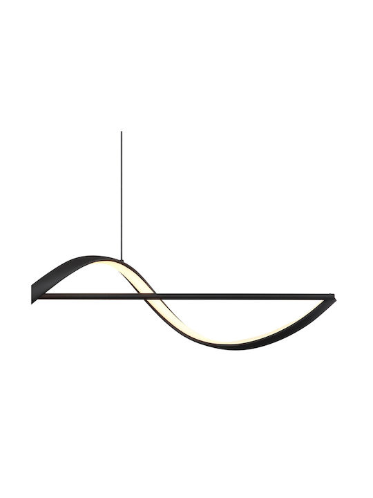 Globo Lighting Κρεμαστό Φωτιστικό Μαύρο