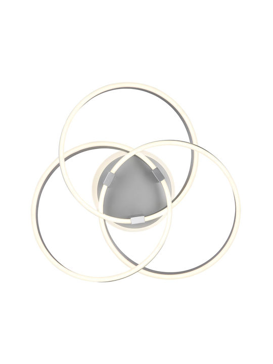 Globo Lighting Κρεμαστό Φωτιστικό Γκρι