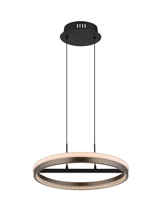 Globo Lighting Κρεμαστό Φωτιστικό Γκρι