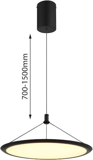 Globo Lighting Pendant Light Black