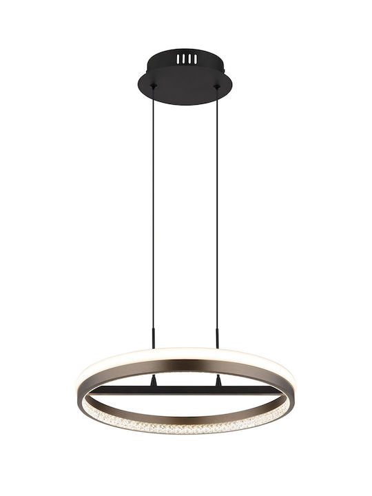 Globo Lighting Κρεμαστό Φωτιστικό Γκρι