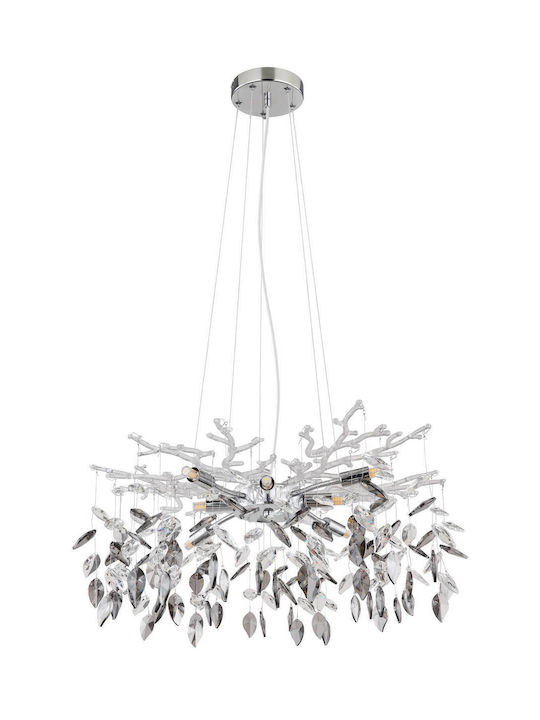 Globo Lighting Κρεμαστό Φωτιστικό Διάφανο