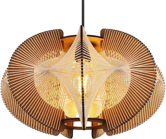 Globo Lighting Κρεμαστό Φωτιστικό Μαύρο με Ντουί E27