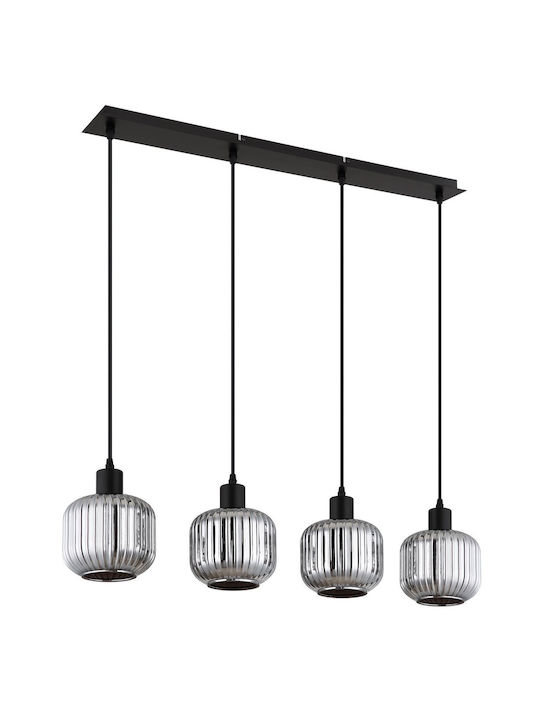 Globo Lighting Κρεμαστό Φωτιστικό Μαύρο