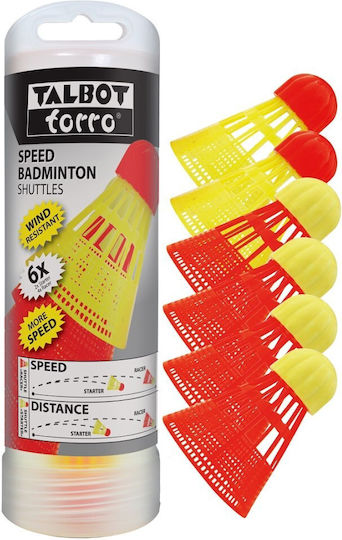 Talbot Torro Aerospeed Φτερά Badminton 6τμχ