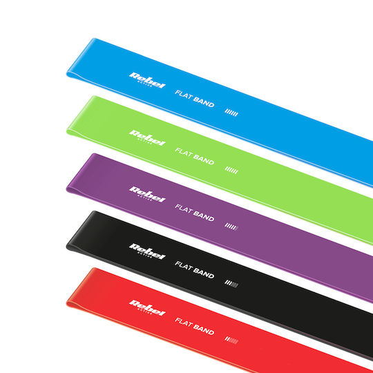 Resistance Bands Set 5pcs Blue 2m