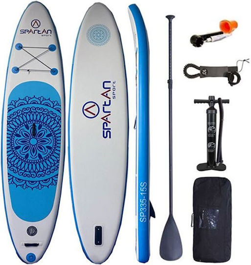 Spartan Inflatable SUP Board with Length 3.2m Blue