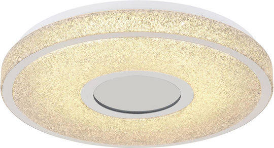 Globo Lighting Πλαφονιέρα Οροφής Γκρι με Ενσωματωμένο LED