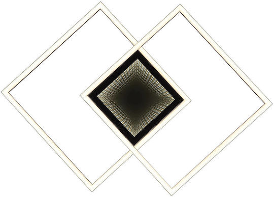 Globo Lighting Πλαφονιέρα Οροφής Μαύρη