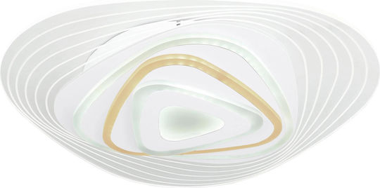 Globo Lighting Jocelyn Πλαφονιέρα Οροφής 50.2εκ. Λευκή