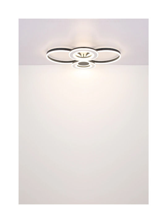 Globo Lighting Πλαφονιέρα Οροφής Διάφανη