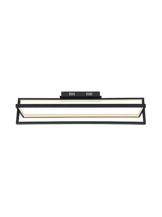 Globo Lighting Πλαφονιέρα Οροφής Μαύρη