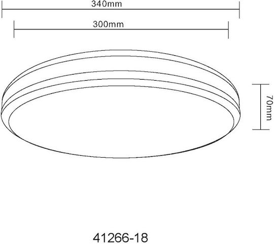 Globo Lighting Ceiling Mount Light Brown