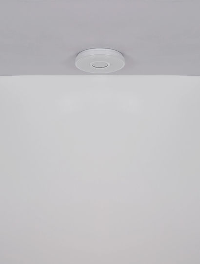 Globo Lighting Πλαφονιέρα Οροφής Λευκή με Ενσωματωμένο LED