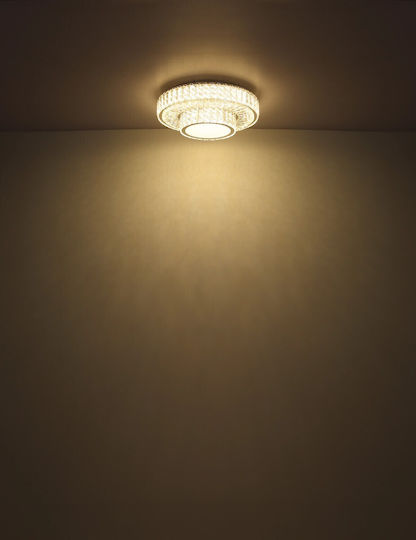 Globo Lighting Globo Lighting Mount Ceiling Light 50cm Transparent
