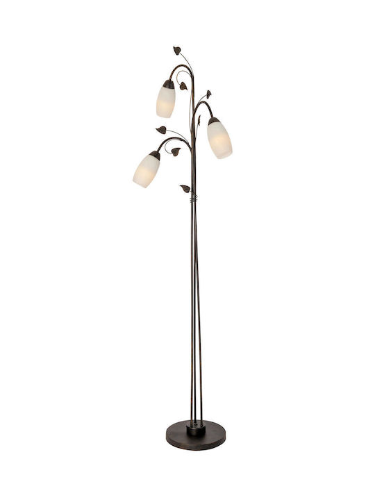 Globo Lighting Φωτιστικό Δαπέδου Μπρούτζινο Globo Lighting Φωτιστικό Δαπέδου Μπρούτζινο