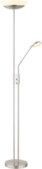 Globo Lighting Floor Lamp Silver