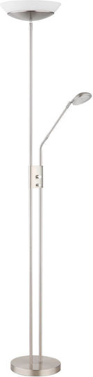 Globo Lighting Floor Lamp Silver