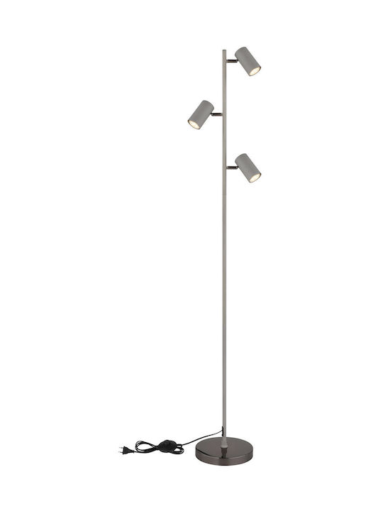 Globo Lighting Robby Φωτιστικό Δαπέδου Γκρι