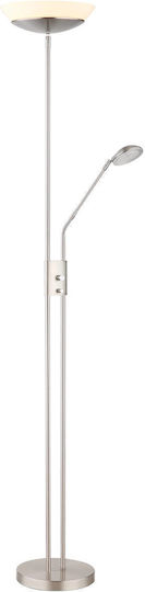 Globo Lighting Floor Lamp Silver