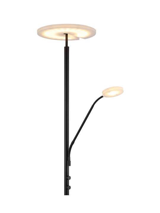 Globo Lighting LED Stehleuchte mit Warmweißem Licht Schwarz