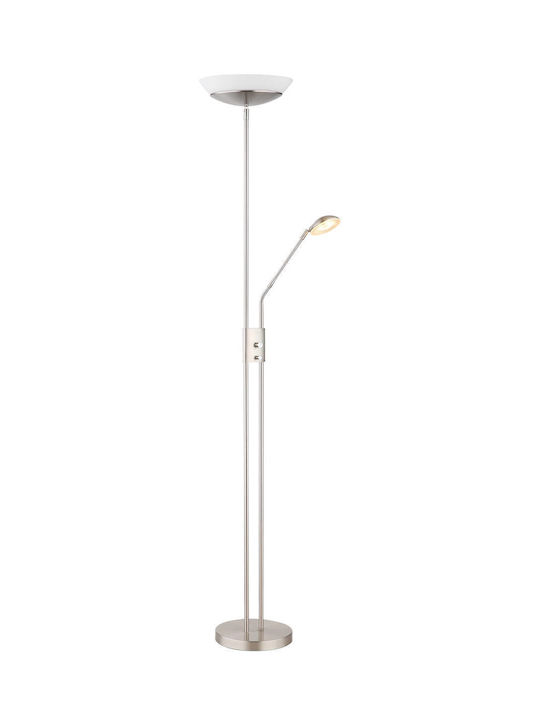 Globo Lighting Floor Lamp Silver