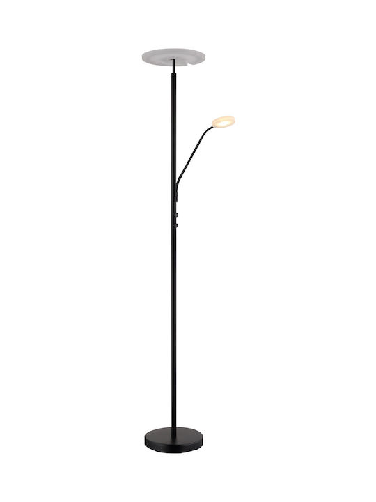 Globo Lighting LED Stehleuchte mit Warmweißem Licht Schwarz