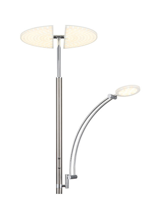 Globo Lighting Φωτιστικό Δαπέδου Ασημί