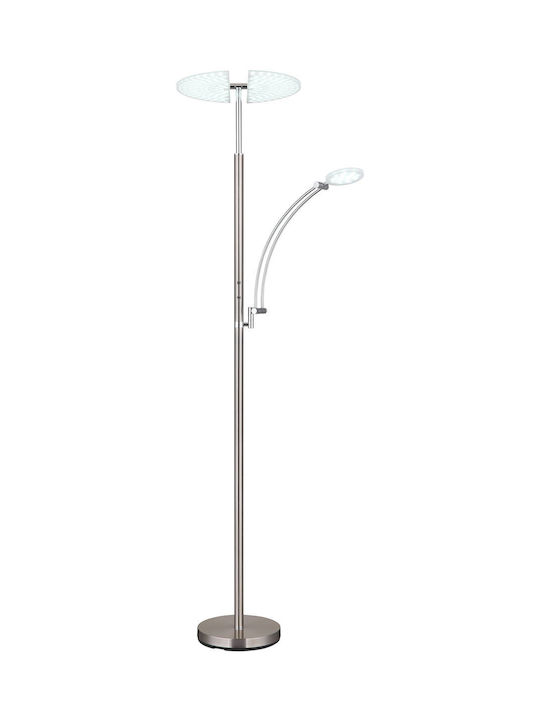 Globo Lighting Φωτιστικό Δαπέδου Ασημί