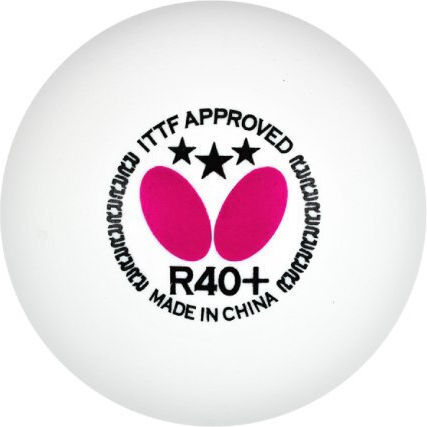 Butterfly R40+ Μπαλάκια Ping Pong 3-Star 3τμχ