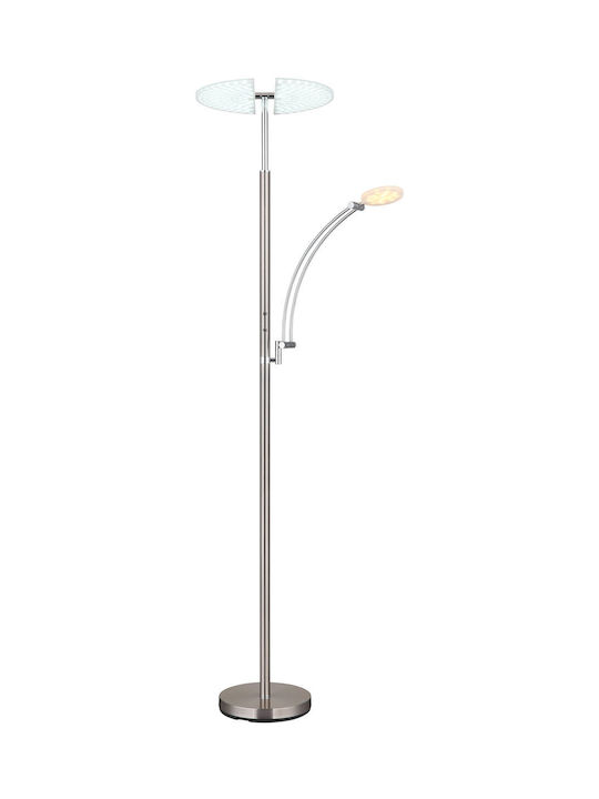 Globo Lighting Φωτιστικό Δαπέδου Ασημί