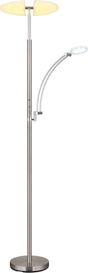 Globo Lighting Floor Lamp Silver