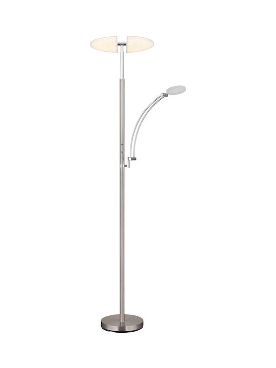 Globo Lighting Φωτιστικό Δαπέδου Ασημί