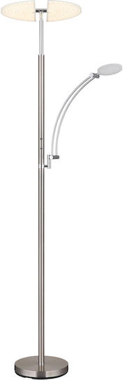 Globo Lighting Floor Lamp Silver
