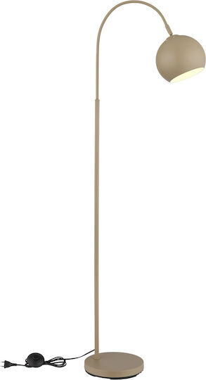 Globo Lighting Floor Lamp H150xL58cm with E27 Bulb Socket Beige