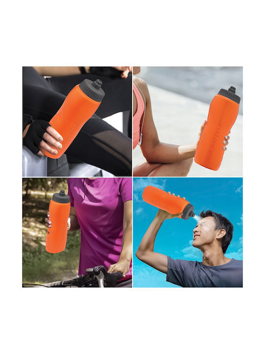 Pinnacle Sportiv Sticla de apa Plastic 1000ml Portocaliu